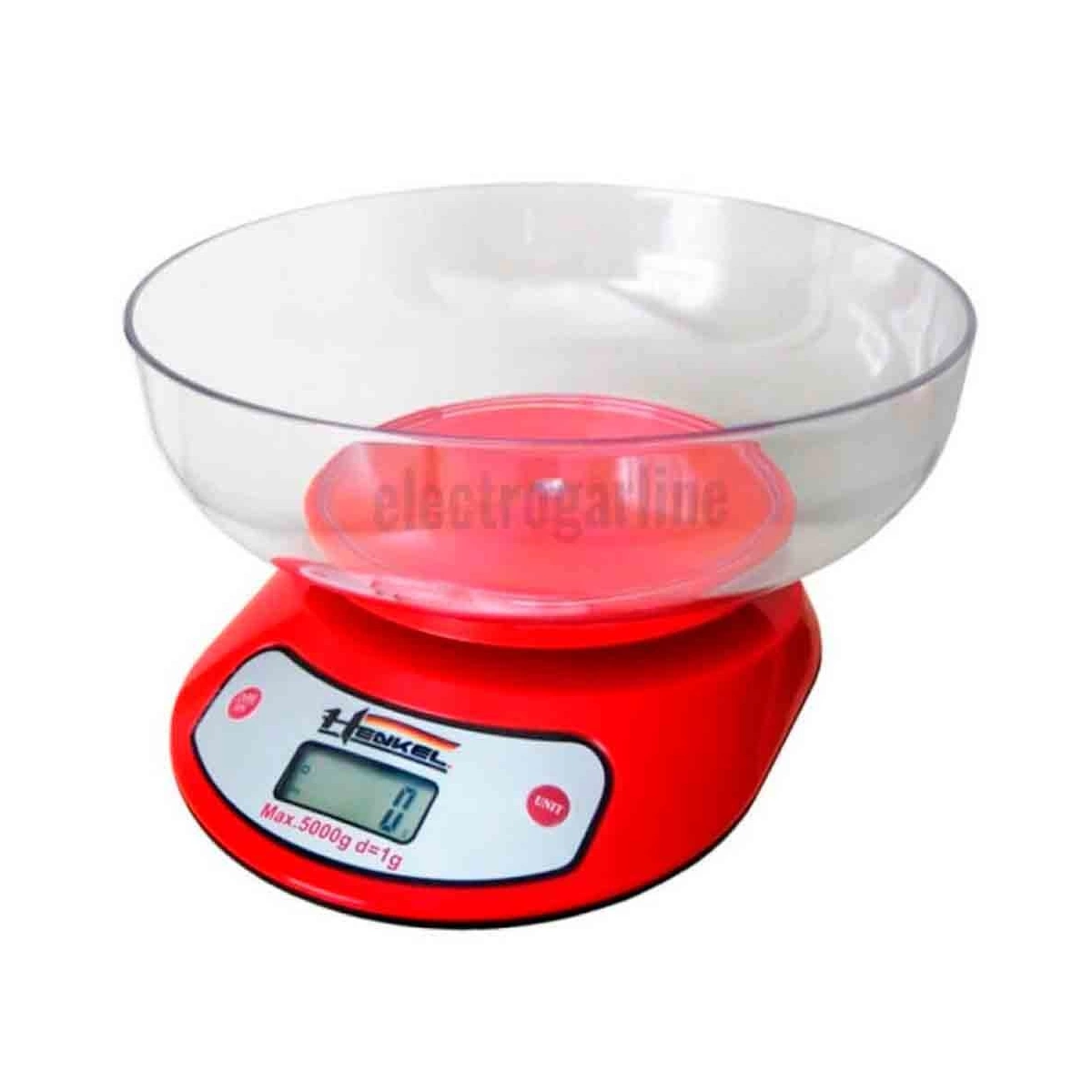 Balanza cocina reposteria digital 1g 5kg henkel