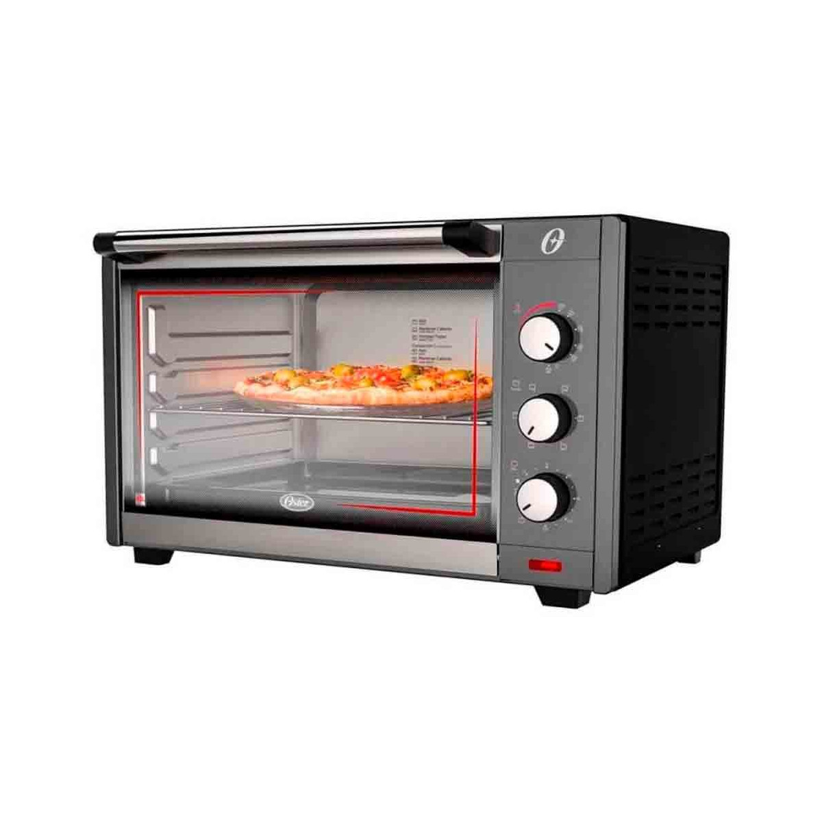 Horno tostador de gran capacidad Oster® para 25 litros + Vale Pizza Hut