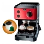 Cafetera de vapor espresso y cappuccino Oster BVSTECMP65R