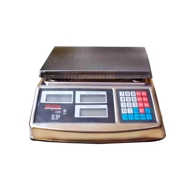 Balanza digital de 40 kg para bodegas