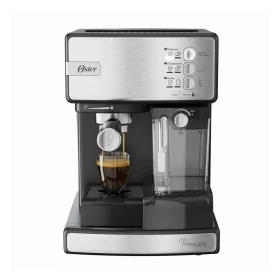 Cafetera automática de espresso Oster PrimaLatte BVSTEM6603SS