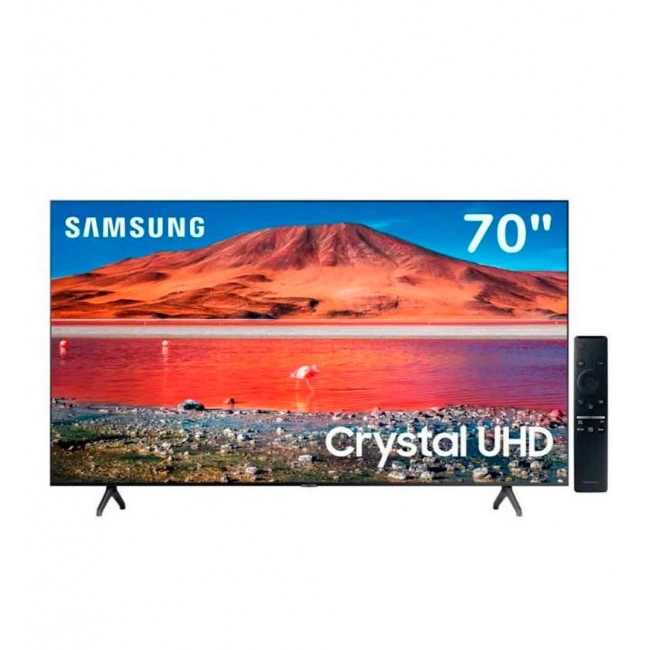 Televisor Samsung Crystal 70" UHD 4K Smart TV UN70TU7000GXPE
