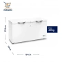 Congelador Frost Horizontal Electrolux 508 Lts
