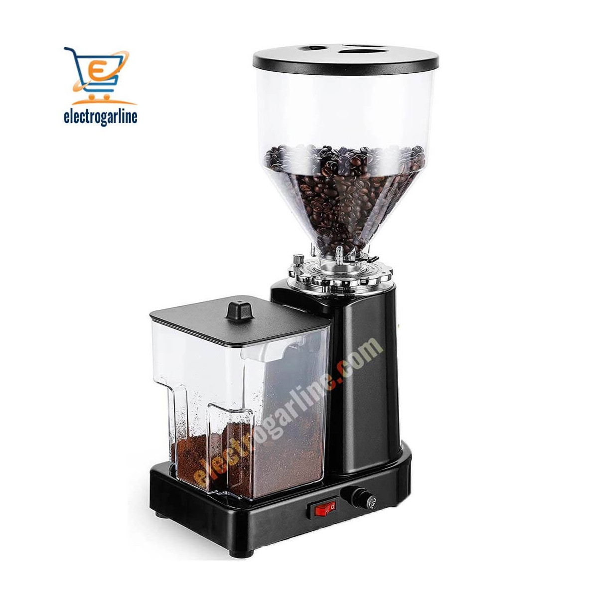 Cafetera con Moledor de Café 12 Tazas - Home Elements
