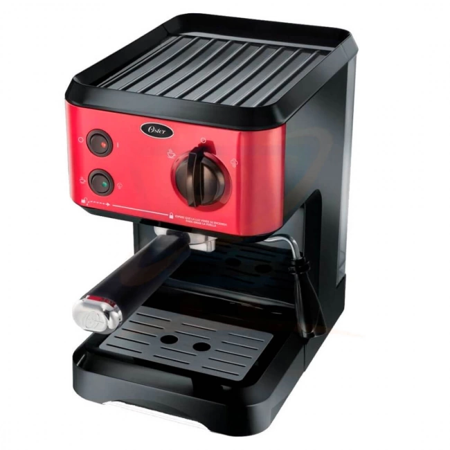 Cafetera Oster Expresso Y Capuccino Bvstecmp65R Rojo