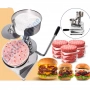Prensa para hamburguesas diámetro 13 cm en acero inoxidable HP-WFA-130