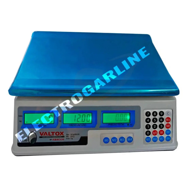 Balanza Electrónica Bodeguera 30Kg/5g Valtox Lc30