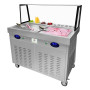 Máquina De Helado Frito de 2 planchas Dakota Acero Inoxidable DKF-2G