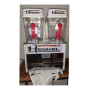 Refresquera dispensador de jugos de 2 Tolvas 18 Litros c/u henkel lsp18x2b