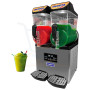 Cremoladera refresquera 2 tolvas x 15 litros