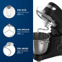 Batidora planetaria 4L 12 velocidades 850W FPSTSMPL2B