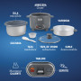Arrocera 3 en 1 de 12 Tazas DiamondForce Oster CKSTRC12DFSKE-053