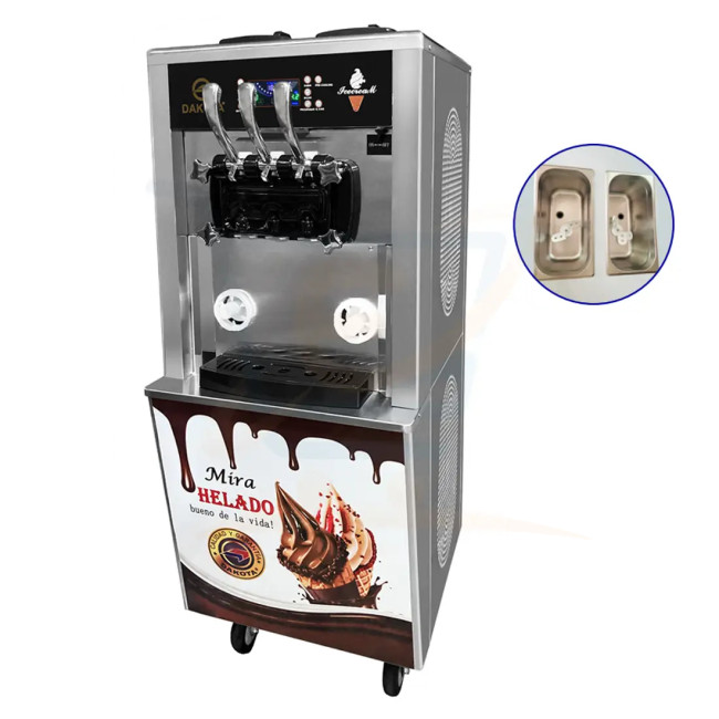 Máquina de helados soft Dakota dk-360