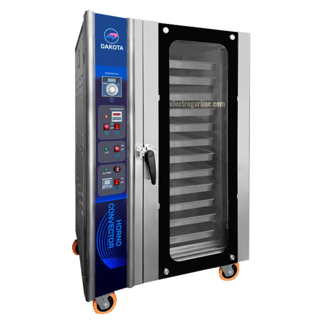 Horno convector a gas 12 bandejas Dakota DKH-12G
