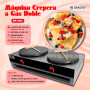 Crepera a gas doble Dakota DK-CG2