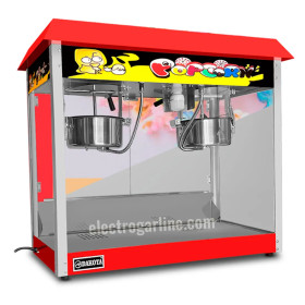 Máquina de pop corn doble olla Dakota DK-16M
