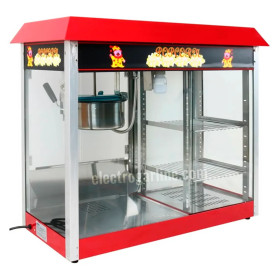 Máquina de pop corn con exhibidor Dakota DK-08TA