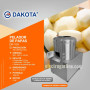 Peladora de papa 10 kg acero inoxidable 1 hp Dakota