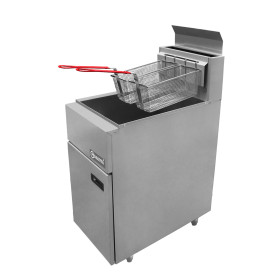 Freidora automática a gas 24 lts incluye 2 canastillas