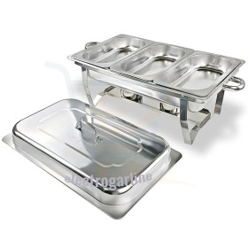 Samovar Rectangular 3 bandejas vikale ZCN801-3